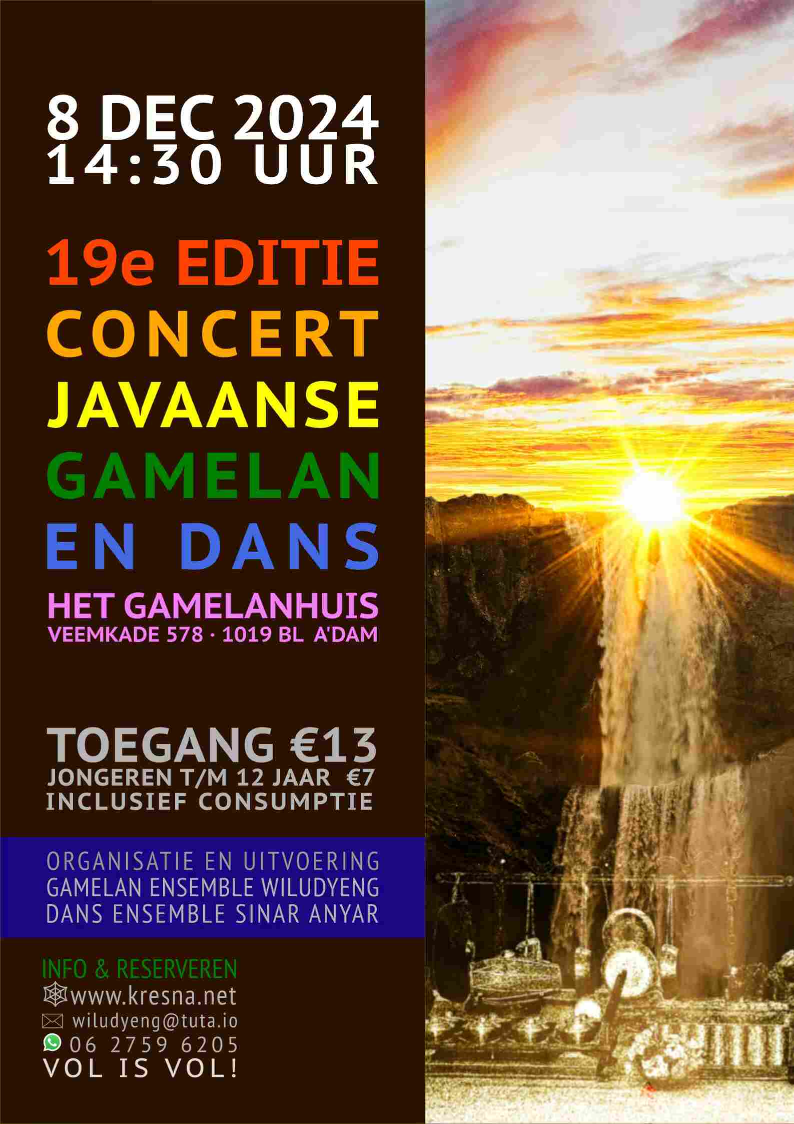 19e Concert Gamelan en Dans