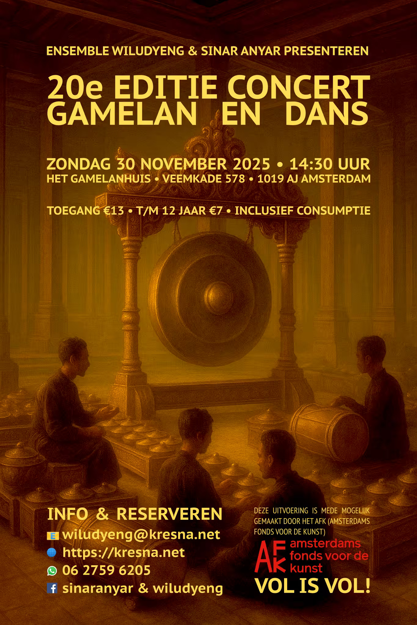 20e Concert Gamelan en Dans